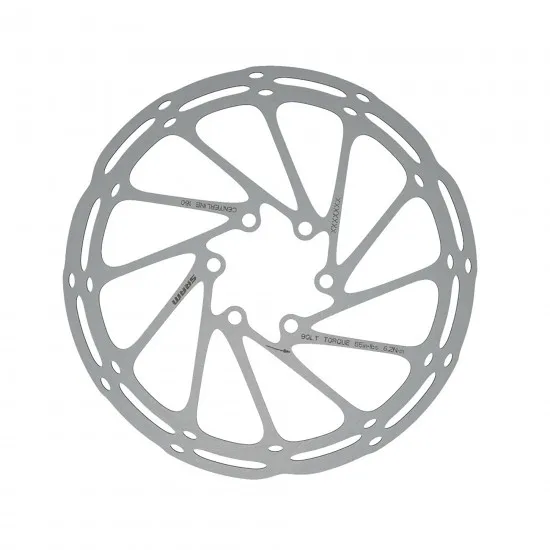 SRAM Rotor Centerline 203mm (Includes Steel Rotor Bolts) - 6 bolt:  203MM
