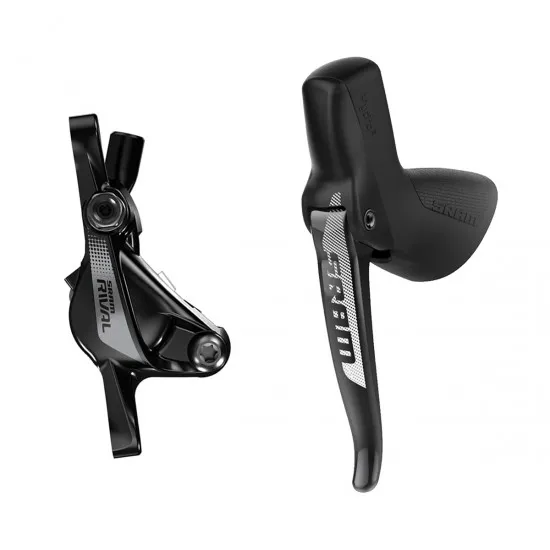 SRAM Shift/Hydraulic Disc Brake Rival22  (UK Style) 11-Speed Rear Shift Front Brake 950mm w Direct Mount Hardware (Rotor & Bracket sold separately):  11 SPEED