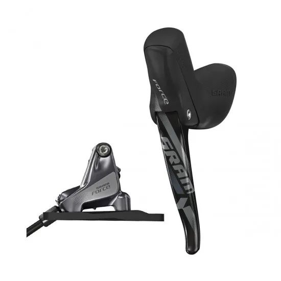 SRAM Shift/Hydraulic Disc Brake Force22 (UK Style) Yaw Front SRAM Shift Rear Brake 1800mm w Flat Mount Hardware (Rotor & Bracket sold separately):  1800MM