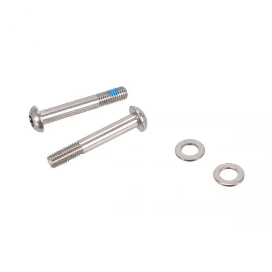 SRAM Bracket Mounting Bolts - Titainium T25 (2 Pcs) - Flat Mount Caliper:  15MM