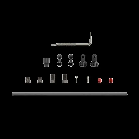 SRAM Spare - Disc Brake Hydraulic Hose Kit - Double Compression -2000mmblk-Avidcode/R,Elixir1/3,Juicy3,DB 1/3/8,Levelult/Tlm(B1),Level/T,Guide Re,G2 RE/RS/R,S9002P(Red,Force,Rival-2Petapaxs): BLACK 2000MM