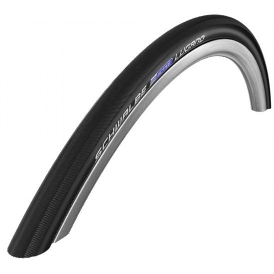 Schwalbe Lugano 700 x 25c Black Wire Bead Schwalbe Lugano 700 x 25c Black Wire Bead