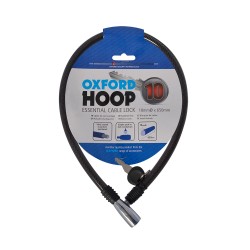 Oxford Hoop10 Cable Lock 10mm x 650mm Oxford Hoop10 Cable Lock 10mm x 650mm