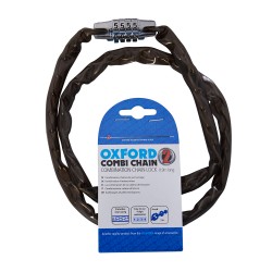 Oxford Combi Chain Combination Lock 36í Smoke Oxford Combi Chain Combination Lock 36í Smoke