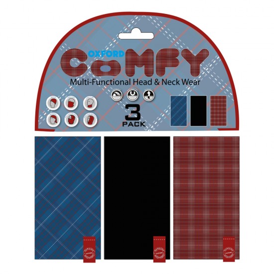 Oxford Comfy Plaid 3-Pack
