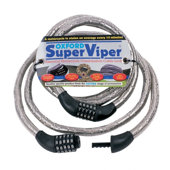 Oxford Super Viper Combi Lock 22mm x 1000mm Oxford Super Viper Combi Lock 22mm x 1000mm