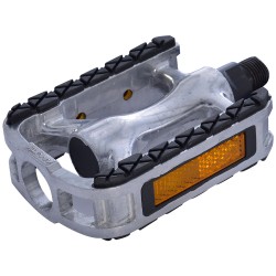 Oxford Alloy 9/16 - Rubber grip c/w Reflector Economy Oxford Alloy 9/16 - Rubber grip c/w Reflector Economy