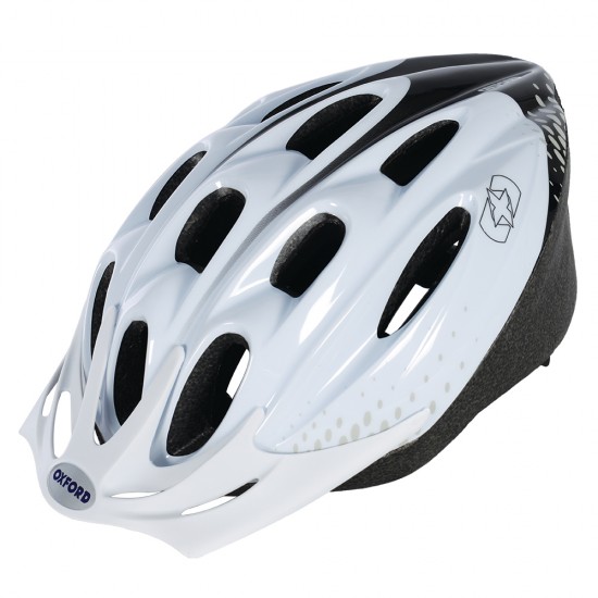 Oxford F15 Large 58-61cm White/Black Oxford F15 Large 58-61cm White/Black