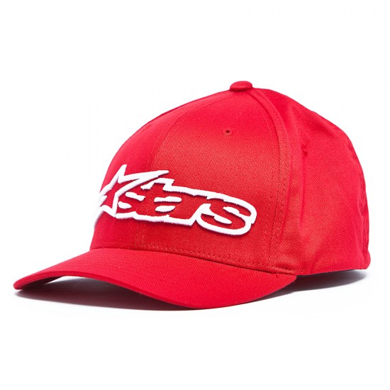 Alpinestars Blaze Flexfit Hat Red/White L/XL Alpinestars Blaze Flexfit Hat Red/White L/XL