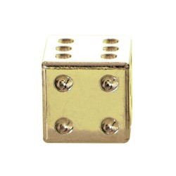 Oxford Luck Dice Valve Caps-Gold