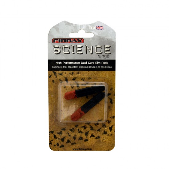Fibrax Road caliper insert dual compound