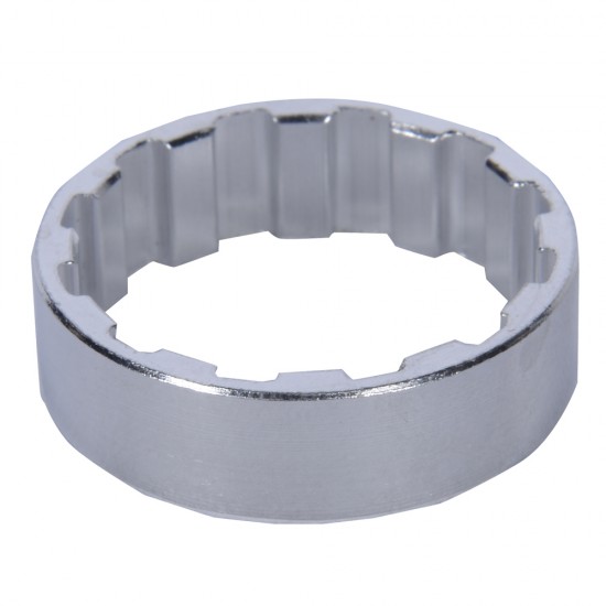Oxford Ahead Spacer 5mm x 1.1/8'' - Silver 10 Pack