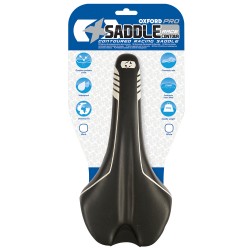 Oxford COntour Race Saddle - Black/White Oxford COntour Race Saddle - Black/White