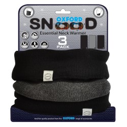 Oxford Snood - Triple Pack BLK/GRY/BLK Oxford Snood - Triple Pack BLK/GRY/BLK