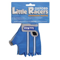 Oxford Little Racers Fingerless Gloves-Blue Oxford Little Racers Fingerless Gloves-Blue