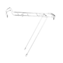 Oxford Steel Spring Top Luggage Carrier - Silver