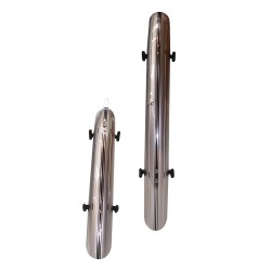 Oxford 700c Hybrid 46mm Mudguards Silv/Blk line Oxford 700c Hybrid 46mm Mudguards Silv/Blk line