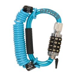 Oxford ScootSafe Micro Scooter Lock - Blue