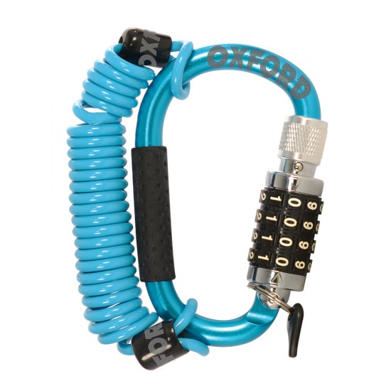 Oxford ScootSafe Micro Scooter Lock - Blue Oxford ScootSafe Micro Scooter Lock - Blue