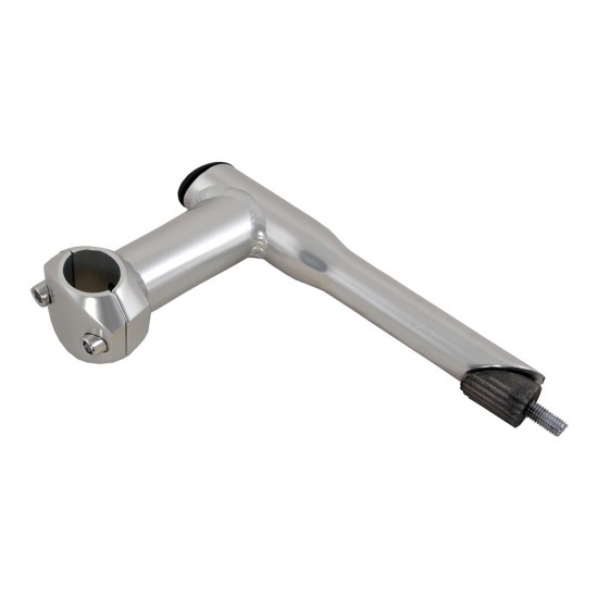 Oxford MTB H/bar Stem 25.4mmx90mm Silver