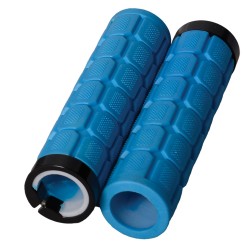 Oxford Lock On Fat Grips Blue