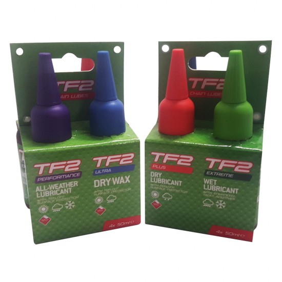 Weldtite TF2 Chain Lubes 4-Pack 4x50ml