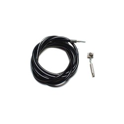 Oxford LiveWire 3 Speed Cable with Anchorage - Black Oxford LiveWire 3 Speed Cable with Anchorage - Black