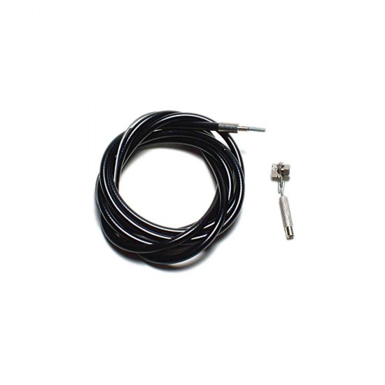 Oxford LiveWire 3 Speed Cable with Anchorage - Black Oxford LiveWire 3 Speed Cable with Anchorage - Black
