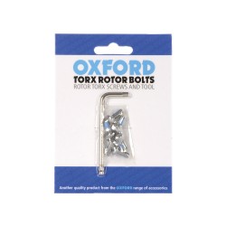 Oxford Disc Rotor Torx Bolts & Key Oxford Disc Rotor Torx Bolts & Key