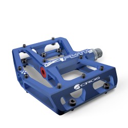Acros A-Flat XL Pedals - Blue Acros A-Flat XL Pedals - Blue