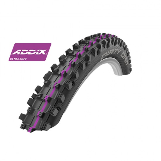 Schwalbe Dirty Dan 27.5 x 2.35 Addix U-Soft Downhill