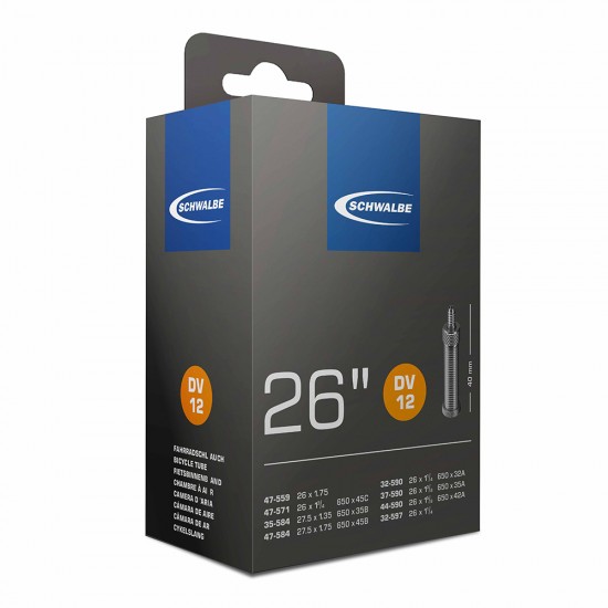Schwalbe DV17 Inner Tube 700c Touring Workshop Box of 50 Schwalbe DV17 Inner Tube 700c Touring Workshop Box of 50