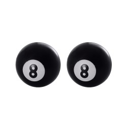 Oxford No 8 Ball Valve Caps Black Oxford No 8 Ball Valve Caps Black