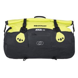 Oxford Aqua T-50 Roll Bag - Black/Fluo