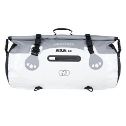 Oxford Aqua T-50 Roll Bag - Grey/White