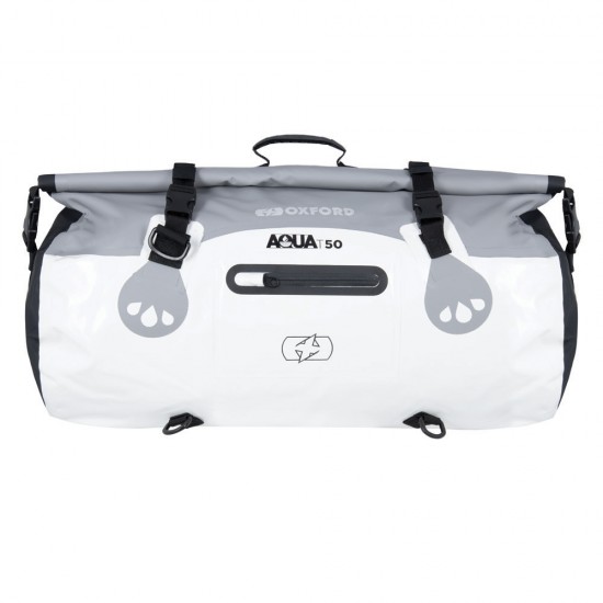 Oxford Aqua T-50 Roll Bag - Grey/White Oxford Aqua T-50 Roll Bag - Grey/White