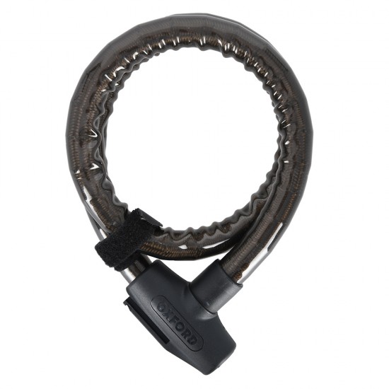 Oxford Arma20 Armoured Cable Lock 0.9m - Smoke Oxford Arma20 Armoured Cable Lock 0.9m - Smoke