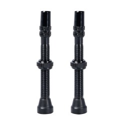 Oxford Tubeless Valve 48mm Black Alloy