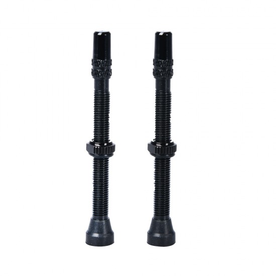 Oxford Tubeless Valve 48mm Black Alloy