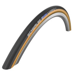 Schwalbe Lugano 700 x 25c Beige/Black Wire Bead Schwalbe Lugano 700 x 25c Beige/Black Wire Bead