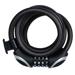 Oxford Combi12 Resettable Combination Lock 12mm x 1800mm Smoke Oxford Combi12 Resettable Combination Lock 12mm x 1800mm Smoke