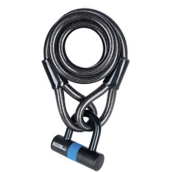 Oxford Loop Lock Cable & Padlock 2m x 15mm