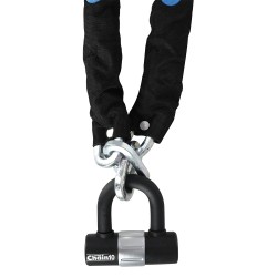 Oxford Chain 10 Chain Lock & Mini Shackle 10mm x 1400mm