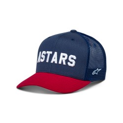 Alpinestars Well Said Trucker White/Navy/Red Alpinestars Well Said Trucker White/Navy/Red