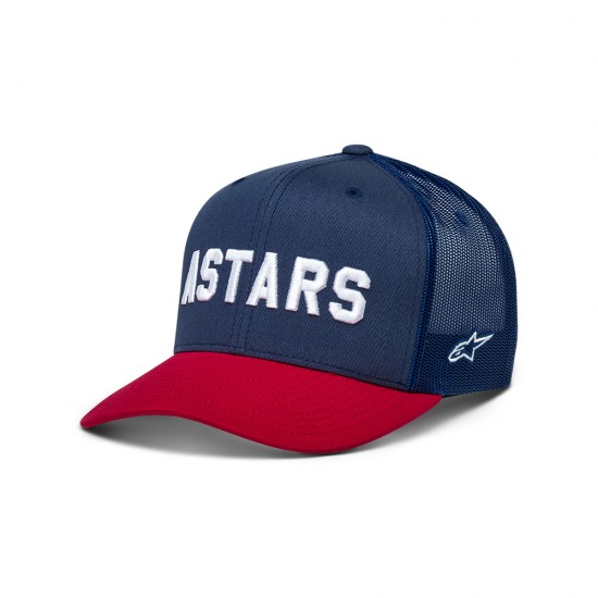 Alpinestars Well Said Trucker White/Navy/Red