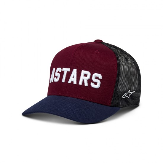 Alpinestars Well Said Trucker Maroon White