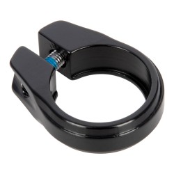 Oxford Seat Clamp & Bolt Alloy 28.6mm - Black Oxford Seat Clamp & Bolt Alloy 28.6mm - Black