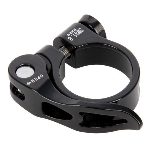 Oxford Seat Clamp QR Alloy 31.8mm - Black Oxford Seat Clamp QR Alloy 31.8mm - Black