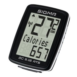 Sigma BC 9.16 Cycle Computer Cycle ATS wireless