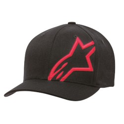 Alpinestars Corp Shift 2 Flexfit Hat Black/Red L/XL